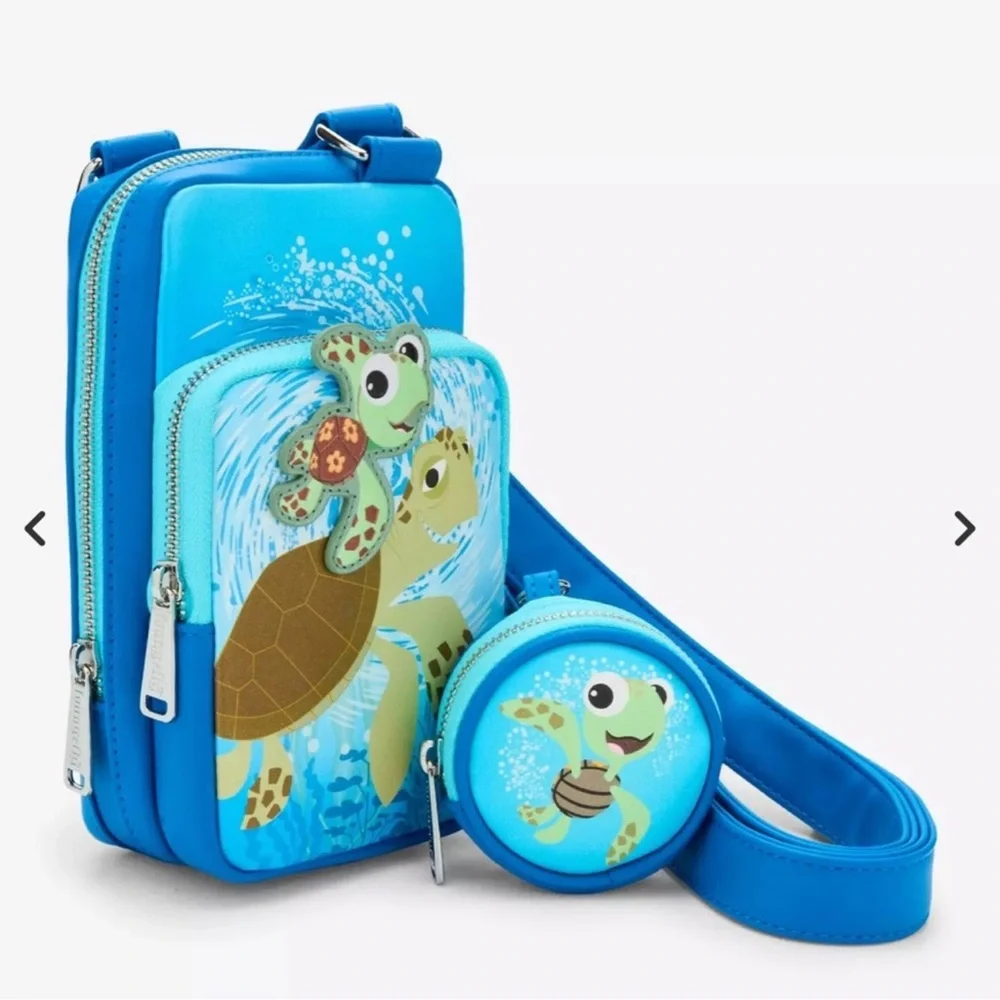 Loungefly Disney Pixar Finding Nemo Crush & Squirt Crossbody Bag - Exclusive